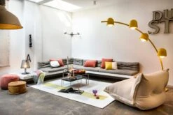 Fatboy Big Lebow Lattiavalaisin, Banana Yellow -Hay || Menu || Louis Poulsen Kauppa 02FATBOY Amsterdam 0013 lr