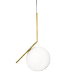 Flos IC S2 Riippuvalaisin, Messinki