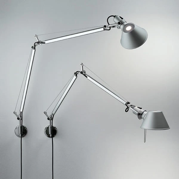 Artemide Tolomeo Mini Parete Seinävalaisin, Alumiini 2 Artemide Tolomeo Mini Parete Seinävalaisin, Alumiini - Image 2