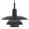 Louis Poulsen PH 5/5 Riippuvalaisin, Musta Metalli