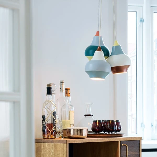 Louis Poulsen Cirque Riippuvalaisin, 15 Cm, Keltainen Yläosa 3 Louis Poulsen Cirque Riippuvalaisin, 15 Cm, Keltainen Yläosa - Image 3