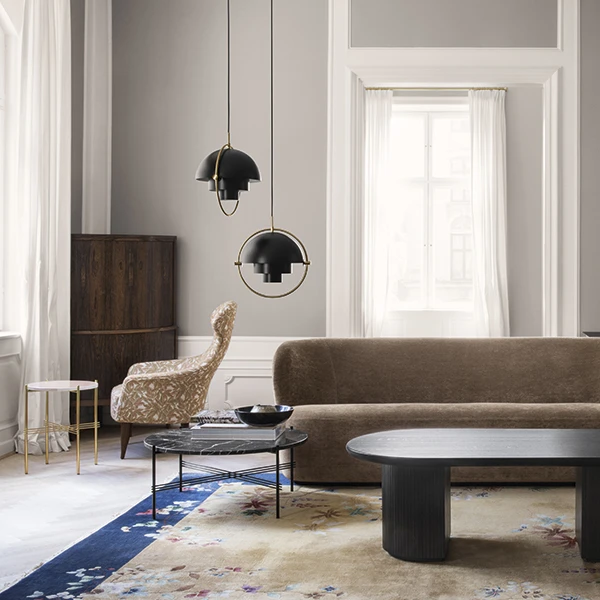 GUBI Multi-Lite Riippuvalaisin, Messinki - Musta 2 GUBI Multi-Lite Riippuvalaisin, Messinki - Musta - Image 2