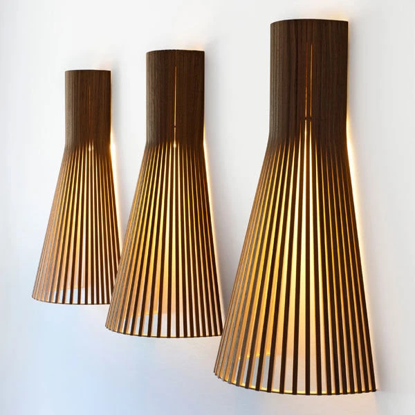 Secto Design Secto 4231 Seinävalaisin 45 Cm, Pähkinä 2 Secto Design Secto 4231 Seinävalaisin 45 Cm, Pähkinä - Image 2