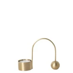 Ferm LIVING Balance Kynttilälyhty, Messinki