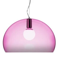 Kartell FL/Y Riippuvalaisin, Pinkki