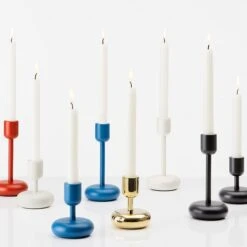 Iittala Nappula Kynttilänjalka 183 Mm, Tummanharmaa -Hay || Menu || Louis Poulsen Kauppa 2Iittala iso HV copy