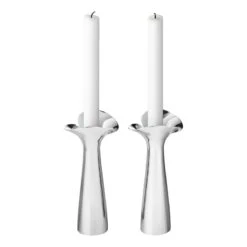 Georg Jensen Bloom Botanica Kynttilänjalka, 2 Kpl