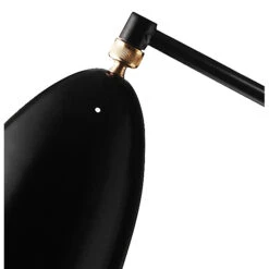 GUBI Gräshoppa Lattiavalaisin, Musta -Hay || Menu || Louis Poulsen Kauppa 49Gubi iso