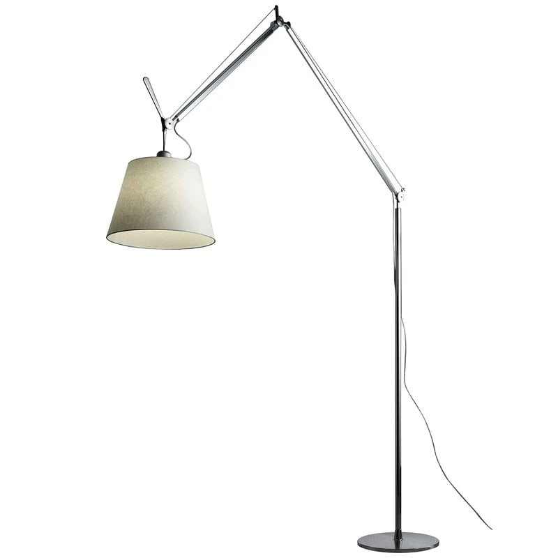 Artemide Tolomeo Mega Lattiavalaisin 36 Cm, Alumiini - Pergamentti 1 Artemide Tolomeo Mega Lattiavalaisin 36 Cm, Alumiini - Pergamentti