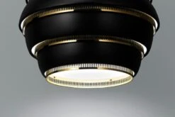 Artek Aalto Riippuvalaisin A331 -Hay || Menu || Louis Poulsen Kauppa 5427507 A331 Beehive black brass detail master