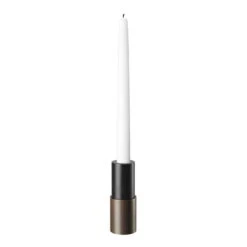 GUBI Candlestick Kynttilänjalka, 12 Cm, Antiikkimessinki