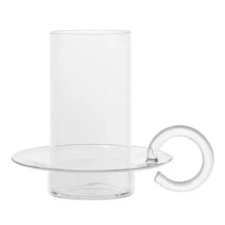 Ferm LIVING Luce Kynttilänjalka, Kirkas