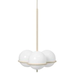 Ferm LIVING Era Riippuvalaisin, Eggshell