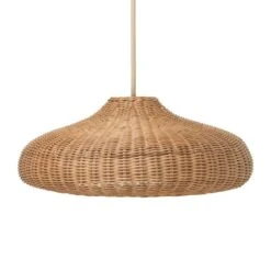 Ferm LIVING Braided Disc Varjostin, Luonnonvärinen