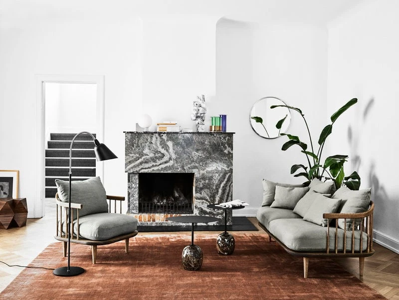 &Tradition Bellevue AJ7 Lattiavalaisin, Musta - Teräs - Image 2