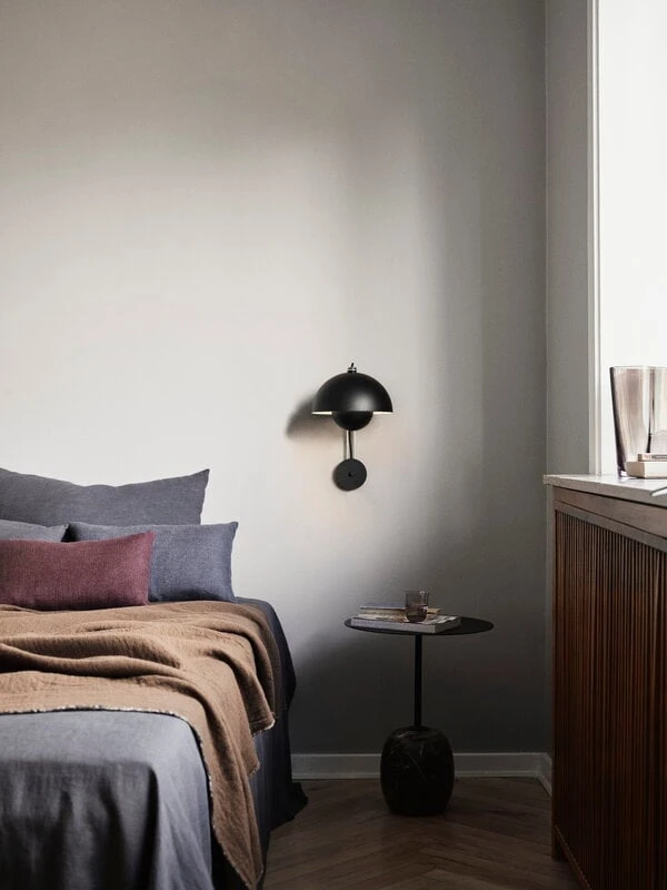 &Tradition Flowerpot VP8 Seinävalaisin, Harmaa Beige - Image 2