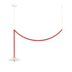 Valerie_objects Ceiling Lamp N5, Punainen