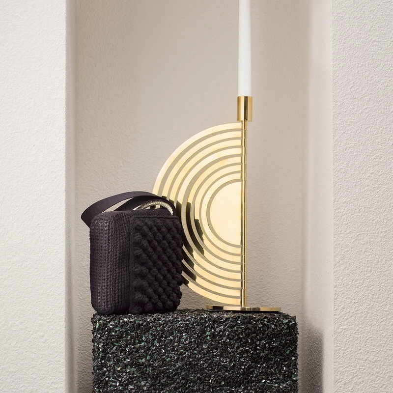 Klong Cirkus Kynttilänjalka, Keskikokoinen, Messinki 2 Klong Cirkus Kynttilänjalka, Keskikokoinen, Messinki - Image 2