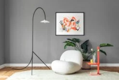 Valerie_objects Standing Lamp N1, Musta -Hay || Menu || Louis Poulsen Kauppa Fds16 muokattu