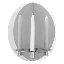 Klong Twilight Seinäkynttilänjalka, Teräs