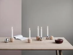 Stelton Ora Kynttilänjalka, Pieni, Teräs -Hay || Menu || Louis Poulsen Kauppa LS 100 1 103 104 103 1 104 1 Ora bowl small candleholder 1