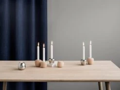 Stelton Ora Kynttilänjalka, Pieni, Pyökki 9 Stelton Ora Kynttilänjalka, Pieni, Pyökki -Hay || Menu || Louis Poulsen Kauppa LS 103 104 103 1 104 1 Ora candleholder blue