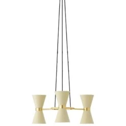 MENU Collector 3 Kattokruunu, Luonnonvalkoinen