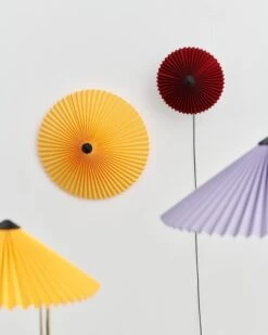 HAY Matin 300 Seinävalaisin, Tummanpunainen -Hay || Menu || Louis Poulsen Kauppa Matin Flush Mount yellow Matin Wall bright red