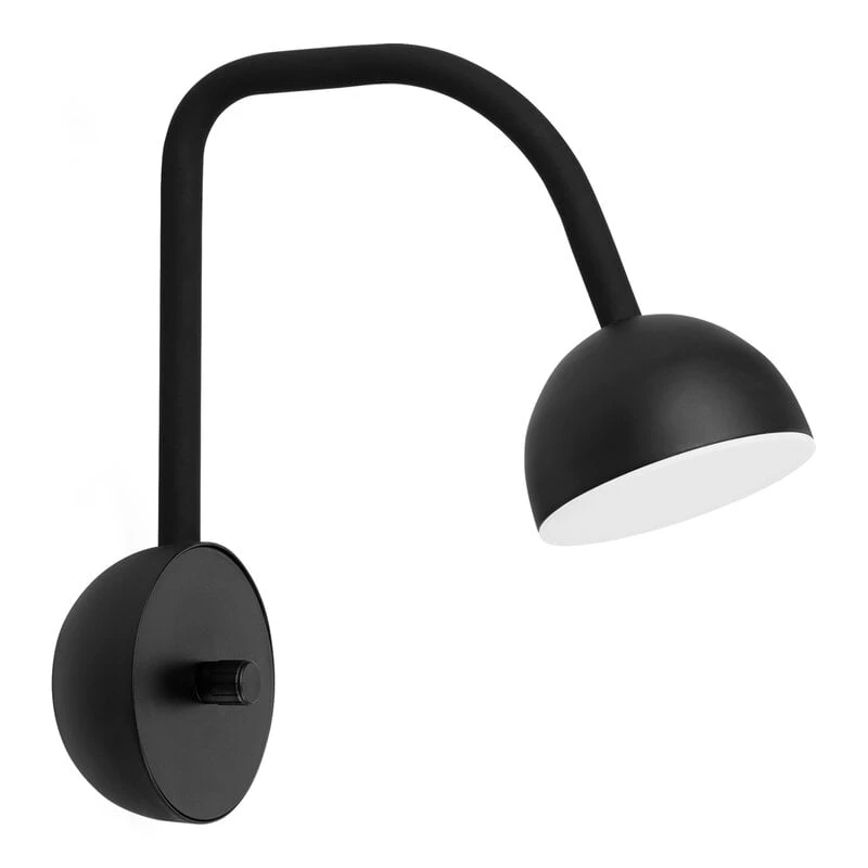 Northern Blush Seinävalaisin, Matta Musta 1 Northern Blush Seinävalaisin, Matta Musta