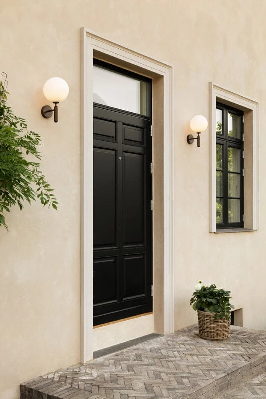 Nuura Miira Outdoor Seinävalaisin, Tumma Pronssi - Opaali 4 Nuura Miira Outdoor Seinävalaisin, Tumma Pronssi - Opaali - Image 4