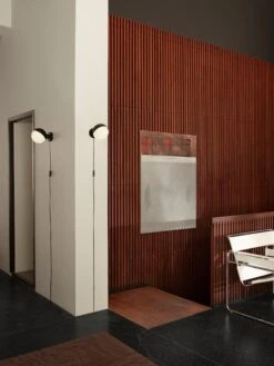 Louis Poulsen VL Studio 150 Seinävalaisin, Musta -Hay || Menu || Louis Poulsen Kauppa VL Studio Wall Black AW21 08168