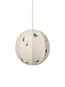 Ferm LIVING The Park Brodeerattu Lampunvarjostin, Luonnonvalkoinen 7 Ferm LIVING The Park Brodeerattu Lampunvarjostin, Luonnonvalkoinen -Hay || Menu || Louis Poulsen Kauppa fermLIVING TheParkTextileLampshade pack 2