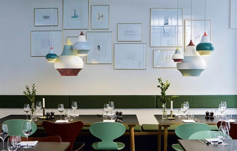 Louis Poulsen Cirque Riippuvalaisin, 15 Cm, Keltainen Yläosa 4 Louis Poulsen Cirque Riippuvalaisin, 15 Cm, Keltainen Yläosa - Image 4