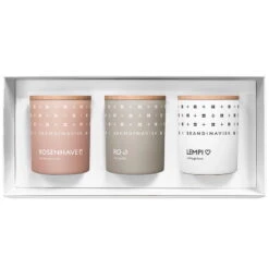 Skandinavisk Tuoksukynttiläsetti 3 Kpl, SENSE