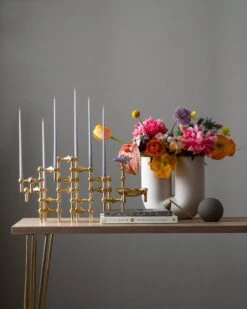 STOFF Copenhagen STOFF Nagel Kynttilänjalka 3 Kpl, Messinki 11 STOFF Copenhagen STOFF Nagel Kynttilänjalka 3 Kpl, Messinki -Hay || Menu || Louis Poulsen Kauppa stoff 5700002017161 4